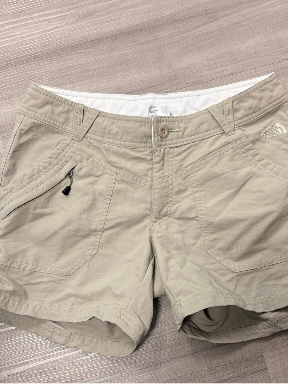 The North Face Women's Light Beige Outdoor Shorts